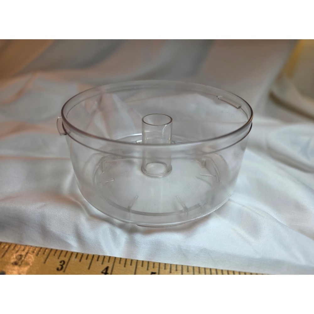 Kenmore Short Order Food Processor Replacement Work Bowl Clear Plastic Part